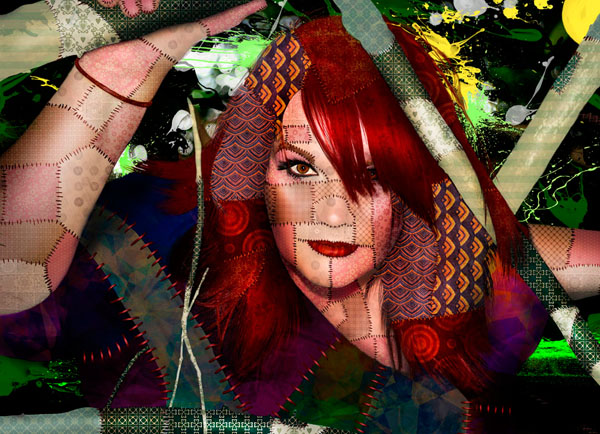 Photograph Vicki Lea Boulter Sewn on One Eyeland